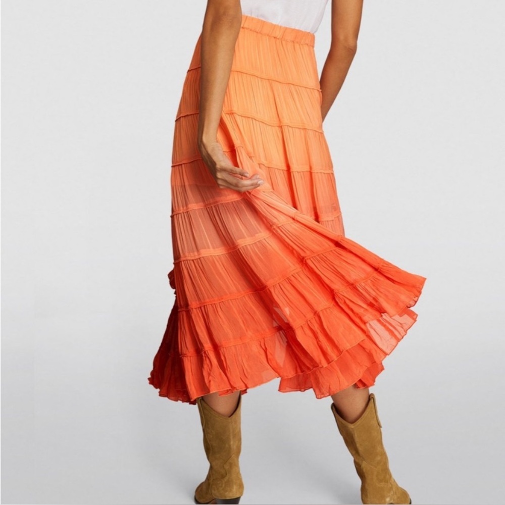 All Saints Ombré Skirt, sz 12 - Picture 2 of 5